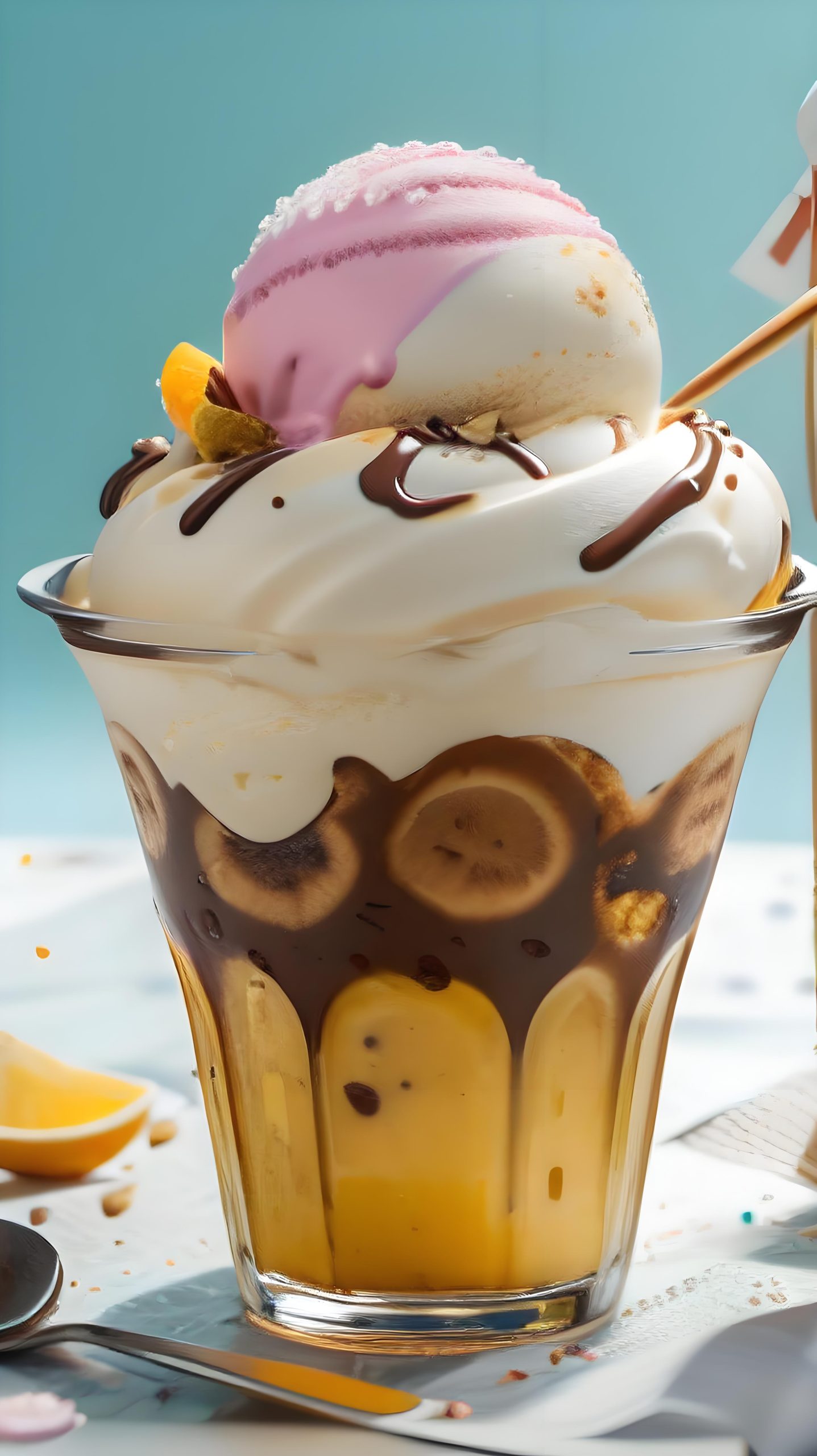 自制水果冰淇淋教程